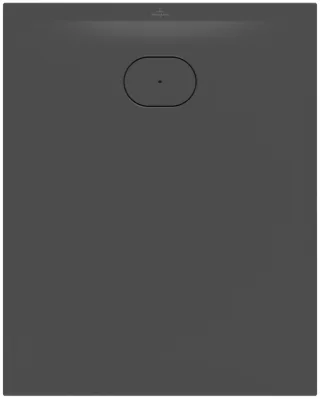 Villeroy & Boch Rechteckige Duschwannen Ecora UDA1080 ERA2SV 1000x800x35mm Rechteck Anthracite, UDA1 UDA1080ERA2SV1S