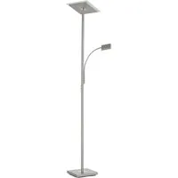 SellTec LED Deckenfluter LED Stehleuchte Fernbedienung, dimmbar über Touchdimmer, Fernbedienung, 1xLED-Board / 24.8 Watt, warmweiß - kaltweiß, CCT Farbwechsel warmweiß - kaltweiß, dimmbar