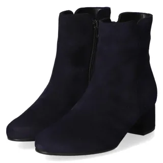 Gabor Ankle Boots - Gr. 37 - Blau - Rauleder