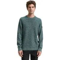 TOM TAILOR Strickpullover mit Logo Stickerei am Arm