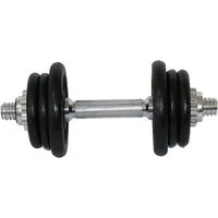 Sporttrend 24 Hantel-Set Verstellbares Kurzhantel Set 10kg, Hantel Set mit Gewicht und Hantelstange