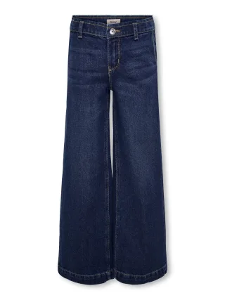 KIDS ONLY - KOGCOMET WIDE DNM PIM NOOS Dark Blue Denim - Gr. - 152