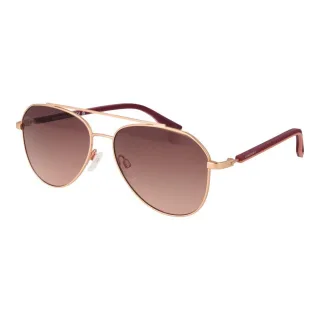 Roségoldene Gummisonnenbrille