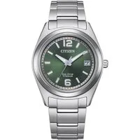 Citizen Solaruhr FE6151-82X, Armbanduhr, Damenuhr, Titanarmband, Datum, Leuchtzeiger