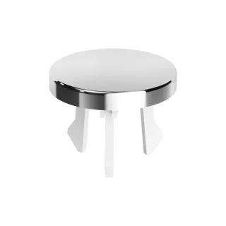 VitrA Zubehör Waschtisch Überlaufclip rund Chrom,A45166 A45166