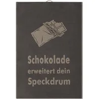 ROSS Geschirrtuch Schokolade 3er-Pack, (Packung, 3-tlg., 3er-Pack)