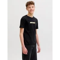 Jack & Jones Junior T-Shirt JJMUNK TEE SS CREW NECK SN JNR Baumwolle, regular fit