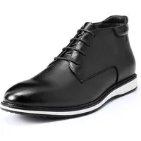 Allthemen Schnürstiefel Herren Elegante Stiefelette Vielseitig für Business und Freizeit