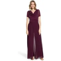 Vera Mont Overall Damen mit Wasserfallausschnitt (1-tlg)