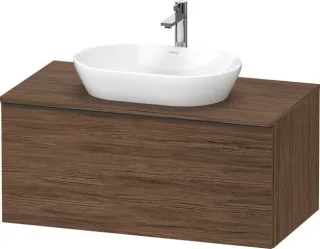 Duravit D-Neo Konsolenwaschtischunterbau wandhängend Nussbaum dunkel Matt 1000x550x459 mm - DE49480B DE49480BD210000
