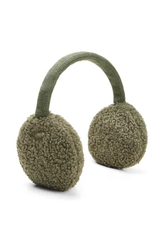 camel active - Ohremwärmer mit Teddyfell dark olive - Gr. - OS
