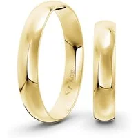 mosa & co. Trauring mit Gravur Classic Gold 333 mit 4mm Breite im Paarpreis (Eheringe, 2-tlg., 2 Trauringe)