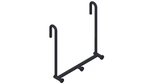 Giese Haken 3 schwarz matt, 31511-14 31511-14