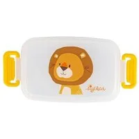 Sigikid Lunchbox Brotzeit Snackdose Löwe für Kinder Unisex, Box 100% PP, Deckel 100% PS, Griffe 100% ABS, (1-tlg)
