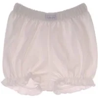 La Bortini Shorts Baby Höschen Sommer Shorts in Creme oder Weiß aus reiner Baumwolle, 44 50 56 62 68 74 80 86 92 98 104 110