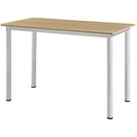 en.casa Esstisch, »Tammela« für 4 Personen 120x60 cm Eiche-Optik