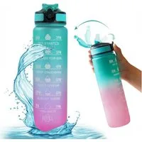 WS-Trend Trinkflasche XL Sportflasche Wasserflasche Flasche 1000 ml in 7 Farben