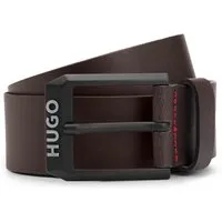 HUGO Ledergürtel Gelio-B Sz40 Leather Belt aus echtem Rindsleder