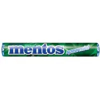MENTOS Süßigkeit, Mentos Spearmint Kaudragees mit leckerem Pfefferminzgeschmack 38g