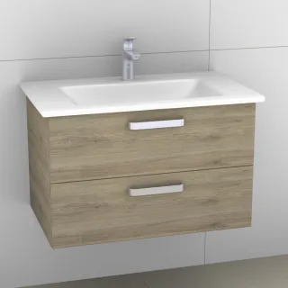 Artiqua 414 Waschtischunterschrank für Venticello 41048G Sanremo Eiche quer NB, 414-WU2L-V103-7145-4 414-WU2L-V103-7145-428