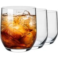 KONZEPT Gläser-Set Trinkgläser Set 6/12-teilig, Transparente 300ml, 6-tlg., Wassergläser Set, Ideal für Saft, Cocktails, Eiskaffee