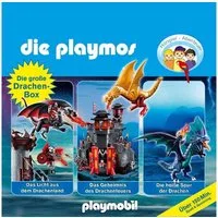 Hörspiel-CD Die Playmos Hörspiel-Box Drachen