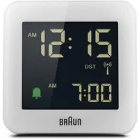 Braun Wecker BC09-DCF Funkwecker weiß