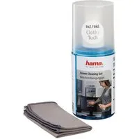 Hama Reinigungs-Set Bildschirm-Reinigungsgel, 200 ml, inklusive Tuch