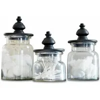 Mirabeau Dose Dose 3er Set Hakeen klar/schwarz