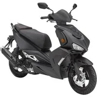 Luxxon Motorroller F18, 50 ccm, 45 km/h, Euro 5, (abschließbares Staufach), 2 Sitzplätze, für Erwachsene, Sportliches Design, 4-Takt Motor
