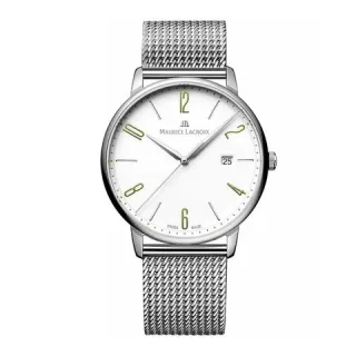 Maurice Lacroix Eliros Date EL1118 40mm Edelstahl silber