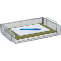 relaxdays Briefablage Dokumentenablage Metall stapelbar (1-St)