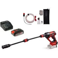 Einhell Akku-Druckreiniger Hypresso 18/24-1, Druck max: 24 bar, Fördermenge max: 240 l/h, inkl. Akku 18V/2,5Ah und Ladegerät