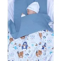 Babydecke Babydecke Waffelpiqué Baumwolle Kuscheldecke Kinderwagendecke, Primawela