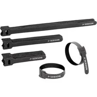 SEBSON Kabelbinder Kabelbinder wiederverschließbar 50er Set - 25cm/ 15cm/ 10cm Länge