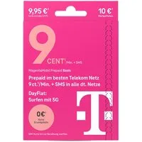 Telekom MagentaMobil Prepaid Basic mit 10 € Startguthaben Prepaidkarte