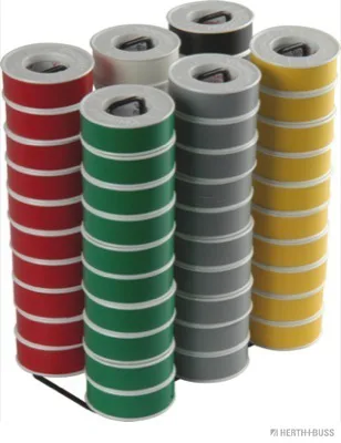 HERTH&BUSS Isolierband, 15 mm, 0,1 mm, 10 m, PVC - 50272200