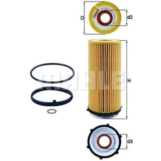 Mahle ?lfilter BMW 3er 5er 7er X5 X6
