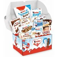 kinder Schokolade, Kinder Box mit verschiedenen Kinder Schokoladen Produkten 1200g