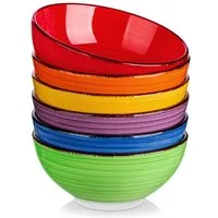 vancasso Schale 6tlg Schale, BONITA Steingut Müslischale für 6 Personen, Steingut, (Set, 6-tlg)