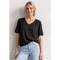 STREET ONE Shirtbluse mit V-Ausschnitt