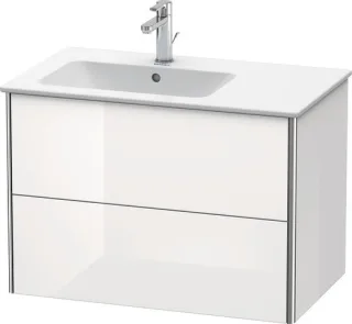 Duravit XSquare Waschtischunterbau wandhängend Nachtblau Seidenmatt 810x478x560 mm - XS417609898 XS417609898