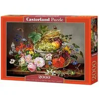 Castorland Puzzle Landschaften, Malerei, Fantasie, Maritim, Stillleben, Tiere, 2000 Puzzleteile, Kinder und Erwachsene trainieren beim Rätsel - Puzzeln