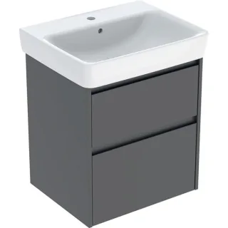 Geberit Renova Plan Set Waschtisch mit Unterschrank, zwei Schubladen: 60x69.7x44.6cm, 504036JK1 504036JK1
