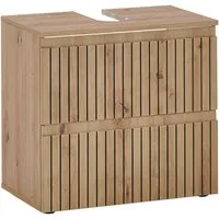 BASIC by Balculina Waschbeckenunterschrank Austin (1-St) Breite 60 cm, 2 Schubkästen mit Unterflurauszug