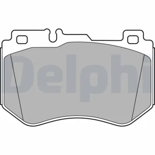 Delphi Bremsbel?ge vorne Mercedes C-Klasse W205
