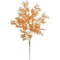 Kunstzweig LED-Dekozweig Ahorn, I.GE.A., Höhe 95 cm, Batteriebetrieben Zweig mit Timer Warmweiß Herbstliche Kunstblume