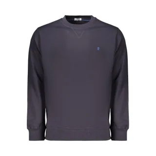 Coveri Moving Blauer Baumwoll-Herrenpullover