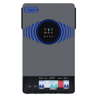 [EU Direct] Y&H 4.2KW 6.2KW Solar Hybrid Inverter 24V 48V Built-in Air Switch Protection Pure Sine Wave 220V 120A MPPT S