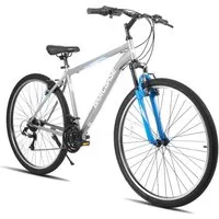HILAND Mountainbike 26 27,5 29 Zoll bike MTB für Männer Frauen, Studenten-Pendlerfahrrad, mit V-Bremse, 21 Gang, Federgabel, Hochwertiger Rahmen,Kettenschaltung